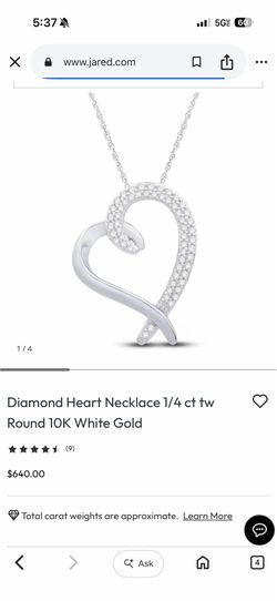 Jared Heart Necklace