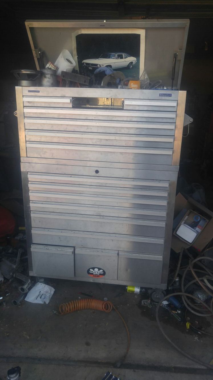 Steeltek stainless steel tool box