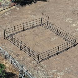 12x12 Horse Stall Kit | 4-Rail | New