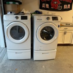 Samsung Front Loading Washer & Dryer