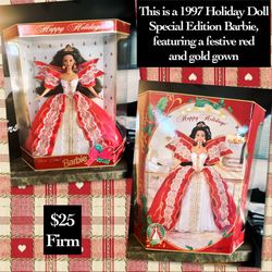 1997 Holiday Barbie