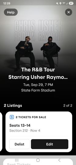 Usher - Chris Brown Club Level tickets