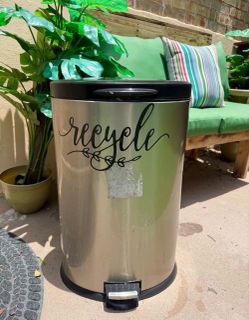 40L trash bin