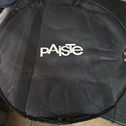 New Paiste Cymbals 201 bronze with bag for dums