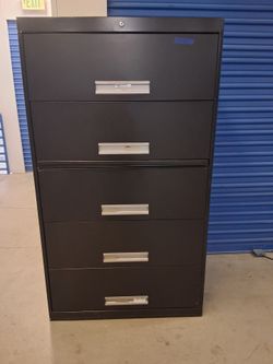 Metal file cabinet no..key..$ 150