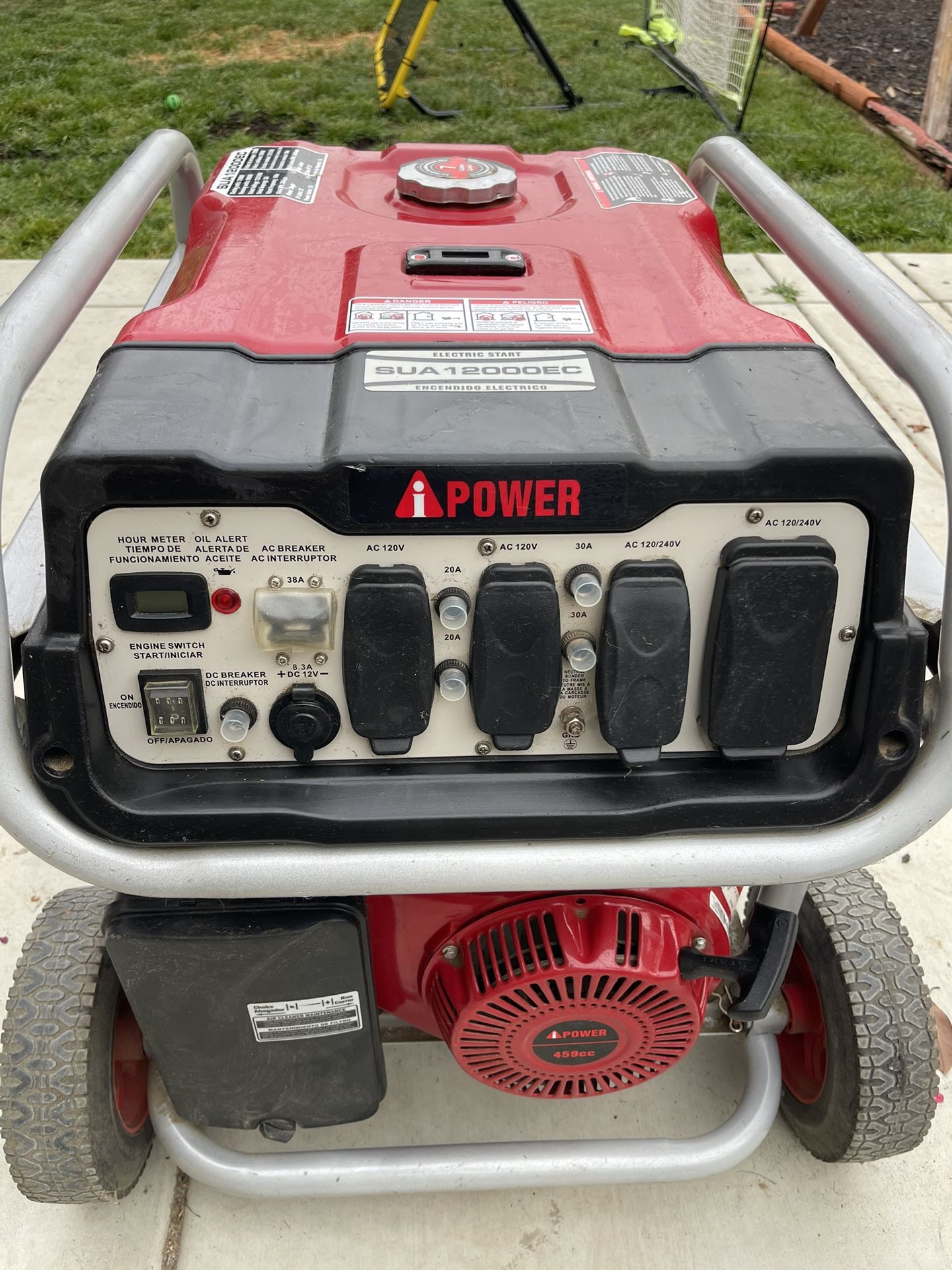 Ipower 12000 Watt Gas Generator