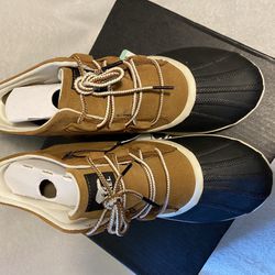 Women’s Size 10.5 Tan And Black Sorel Waterproof Boots