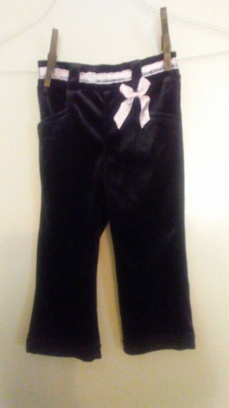 Little Girl's Velour Pants