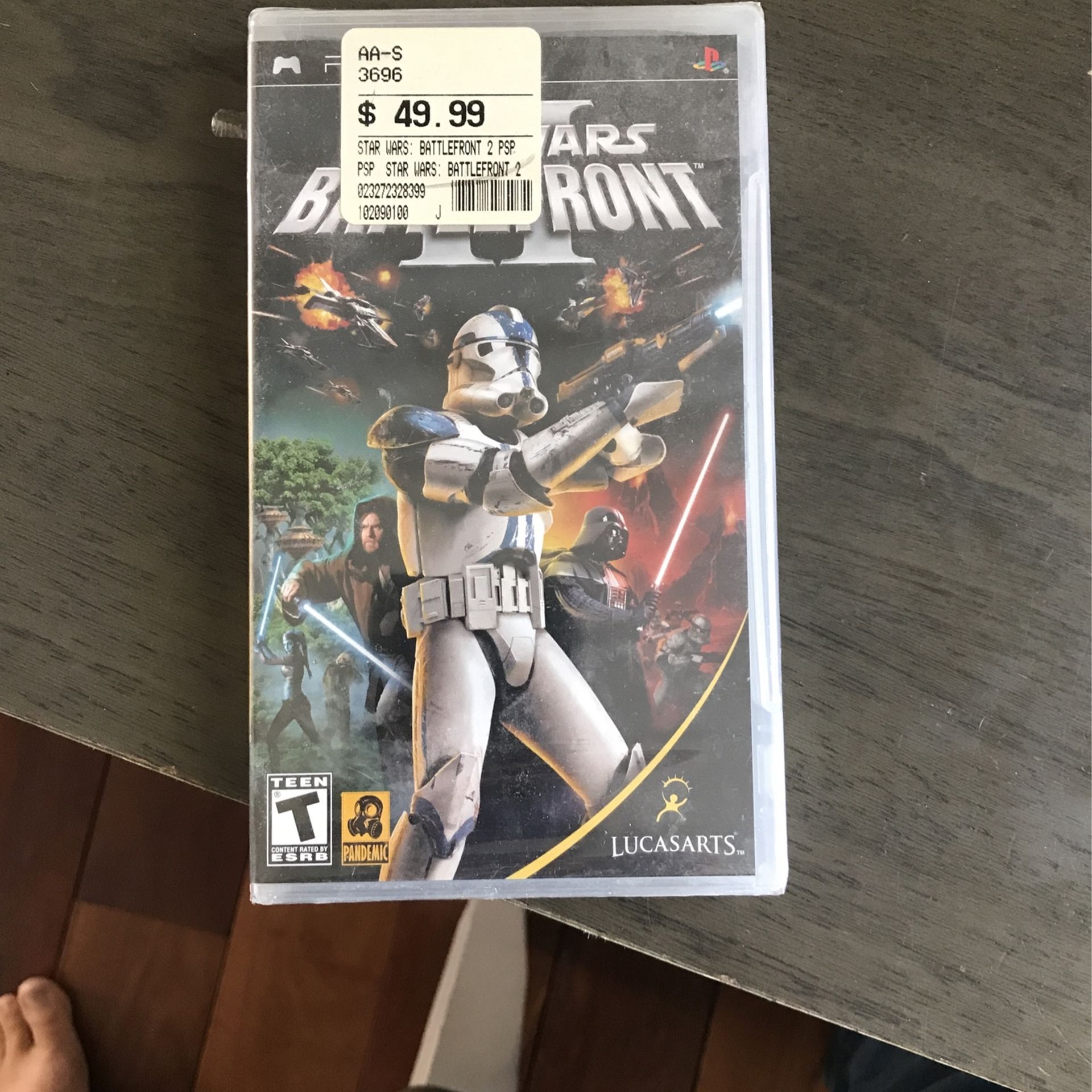 Brand new battlefront two Star Wars for the PSP. Factory sealed