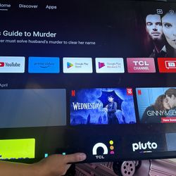 TCL 43” Smart TV – Model 43S434 