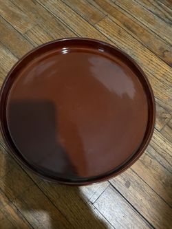 Ceramic Plant Tray for Indoors/Outdoors