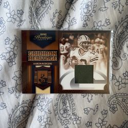 Playoff Prestige 2007 Aaron Rodgers Patch Card