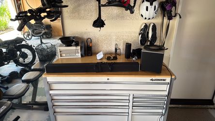 Vizio sound bar and sub