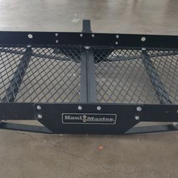 Haul Master 2" Tow Hitch Rack/Luggage Carrier With Stabilizer Clamp And Pin. Heavy Duty, Folds/tilt Close, 50" x 22" $90 OBO