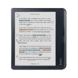 Kobo Libra Colour eReader 7" Glare-Free Colour E Ink - Black (Open Box)1