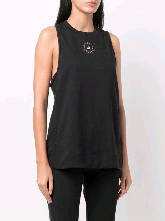 Adidas x Stella McCartney Black Tank Top Size S