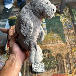 Manatee Stuffed Animal Good Shape 