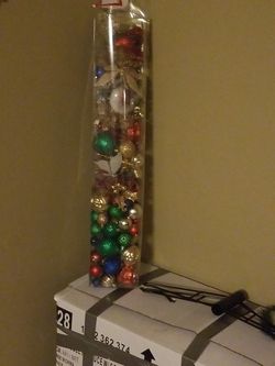 Christmas decorations new used once