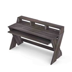 Glorious Sound Desk Pro for Professional Studio Workstation - Walnut