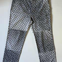 NEED GONE  Size 34  Supreme Diamond Plate Double Knee Work Pants SS19