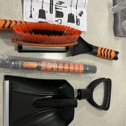 42" Ice Scraper and Extendable Snow Brush
