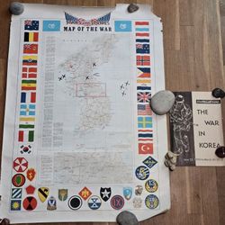 Vintage Stars & Stripes Poster Map & Booklet