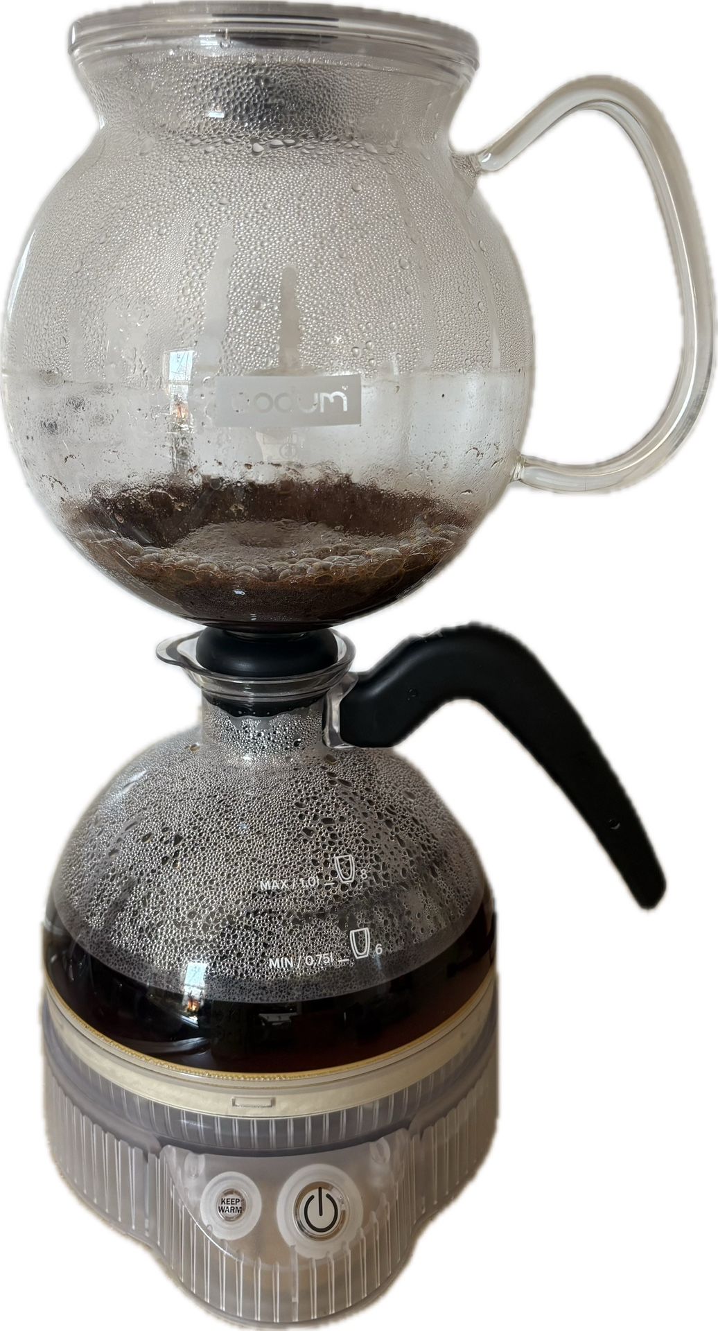 Bodum Vacuum coffee maker, 8 cup, 1.0 l, 34 oz, 1000W