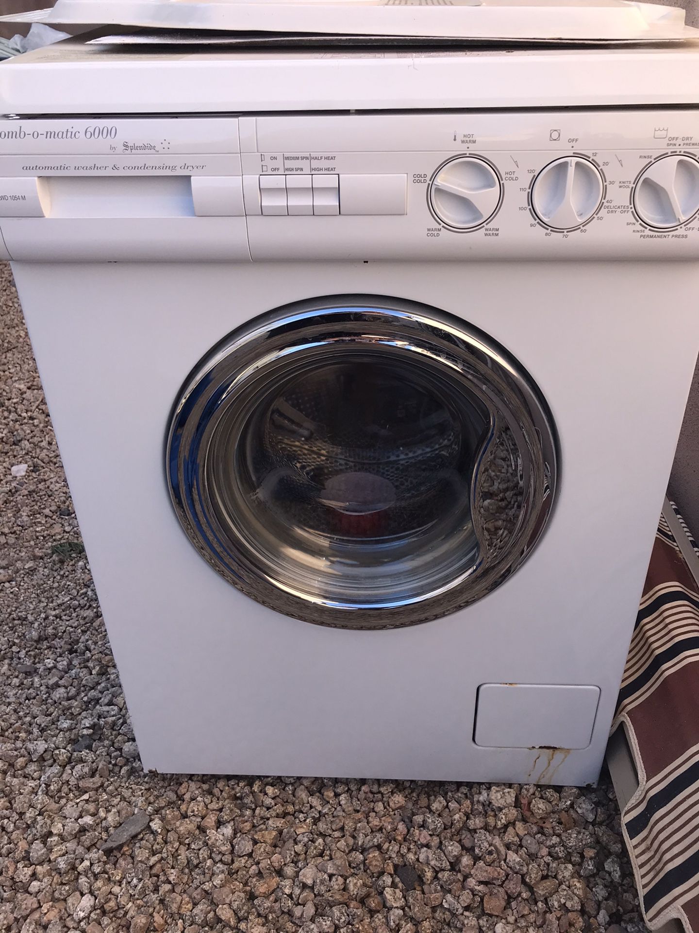 Rv Splendide combo washer dryer