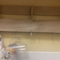 Kitchen Shelf For Dishes And Mugs!