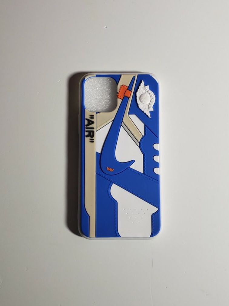 iPhone 11 Pro Sneaker Silicone Protective Case Blue