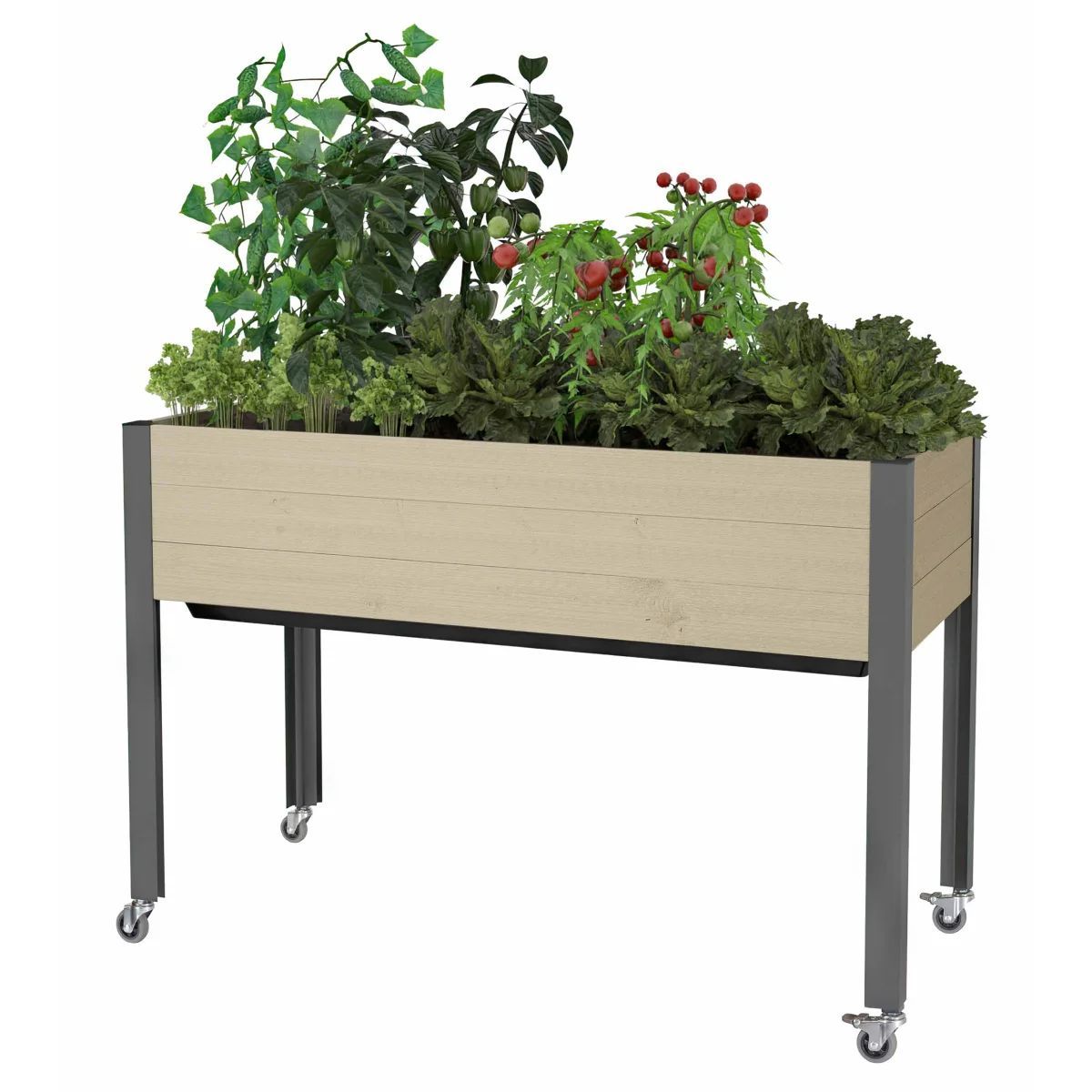 CedarCraft Self-Watering Elevated Spruce Planter (2 colors available)