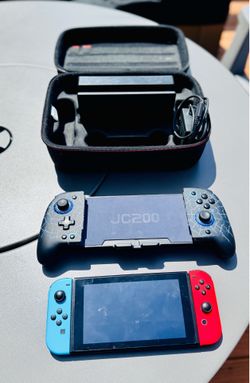 Nintendo Switch with JC200 wireless controller