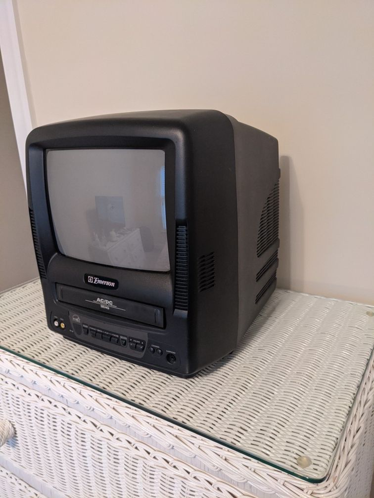 Emerson TV with VHS. Perfect for camping.