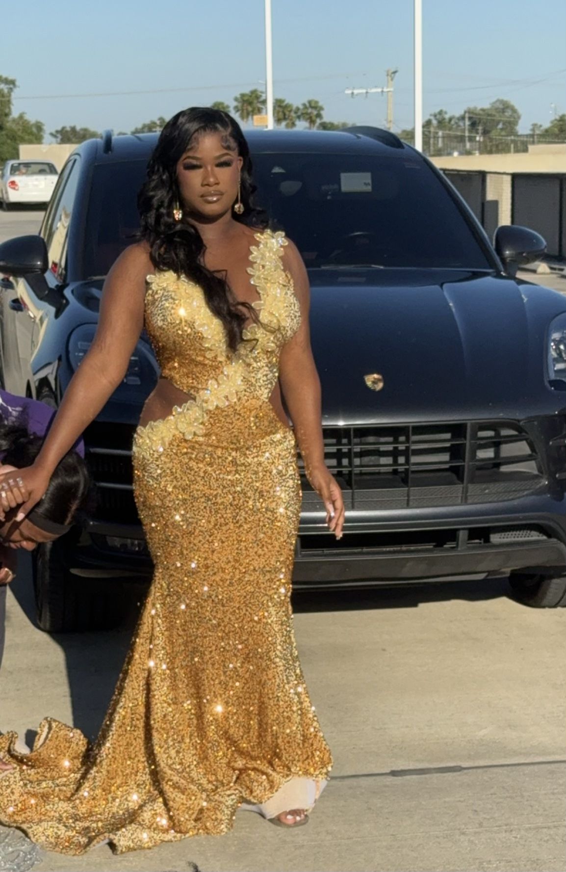 Gold Prom Dress