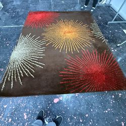 Safavieh SOHO Area Rug – 8’ x 10’ – Brown Multi