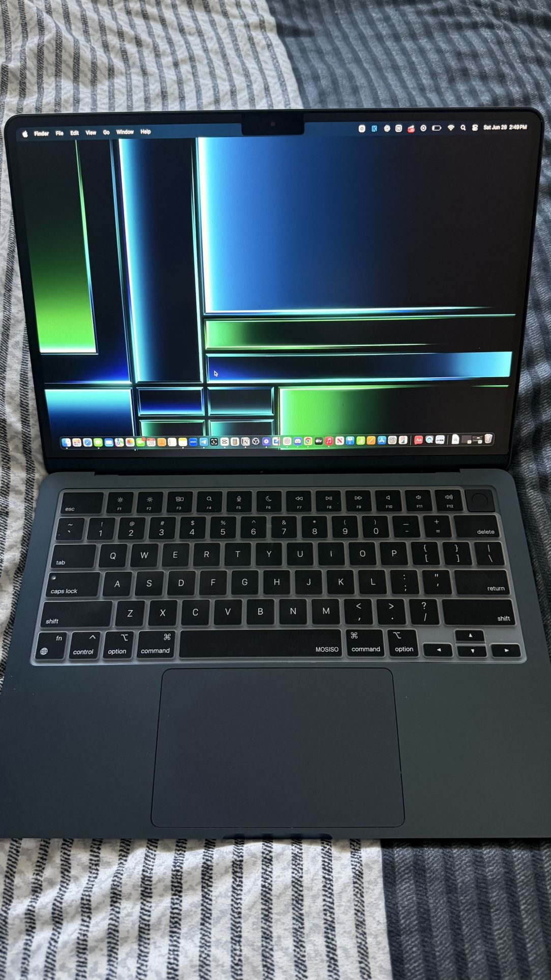 16GB 256SSD MacBook Air 13” M2 2022 Midnight Blue