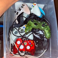 Xbox 360 Random Controller Bundle Some Broken Some Regular