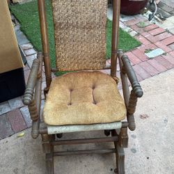 Antique Chair and Table