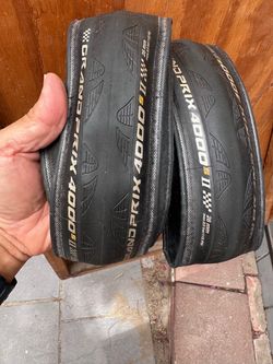 Two Continental Grand Prix 4000S II 28mm Tires – Lije New