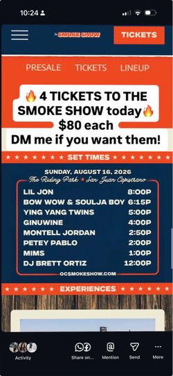 The smoke show