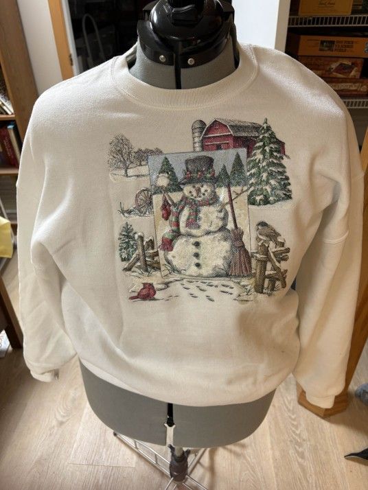 Vintage Snowman Crewneck