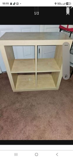 4-Cube Storage Shelf Unit