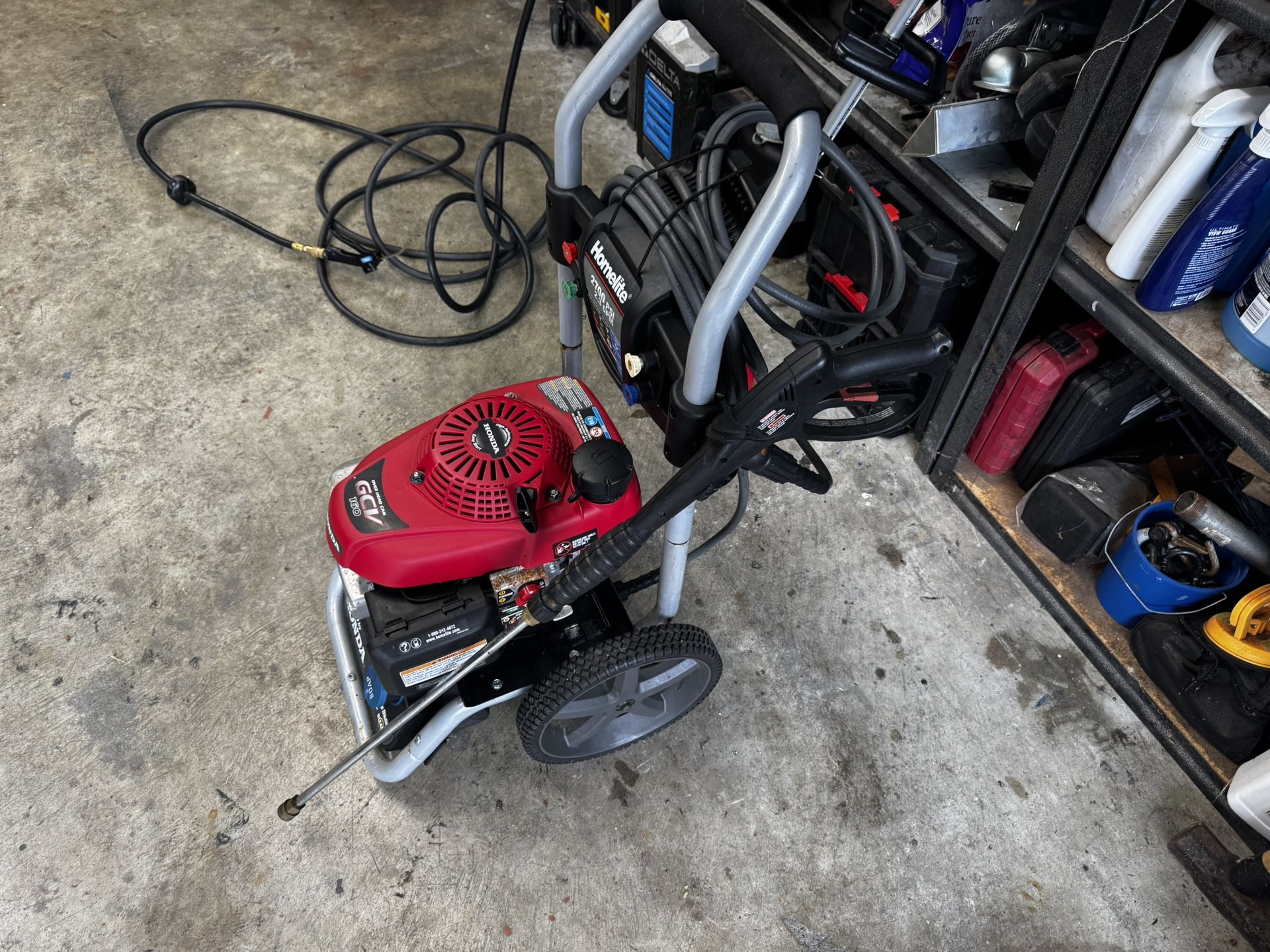 Honda GCV 160 Pressure Washer