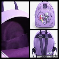LOUNGEFLY NIGHTMARE BEFORE CHRISTMAS MINI BACKPACK 