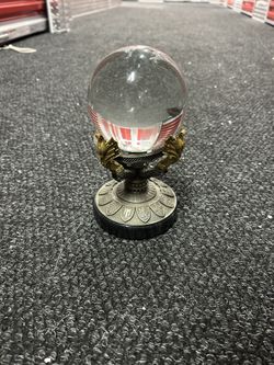 Crystal Ball Statuette 