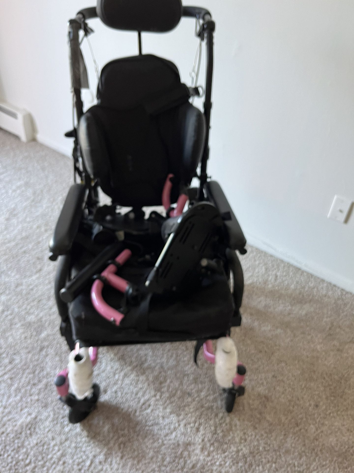 Wheel Chair Pink