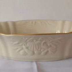Vintage Lenox 8  3/4" China Harvest Server Bowl