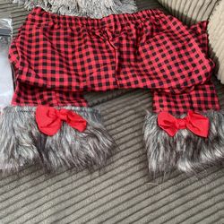 Child M/L Red Riding Hood Leggings 