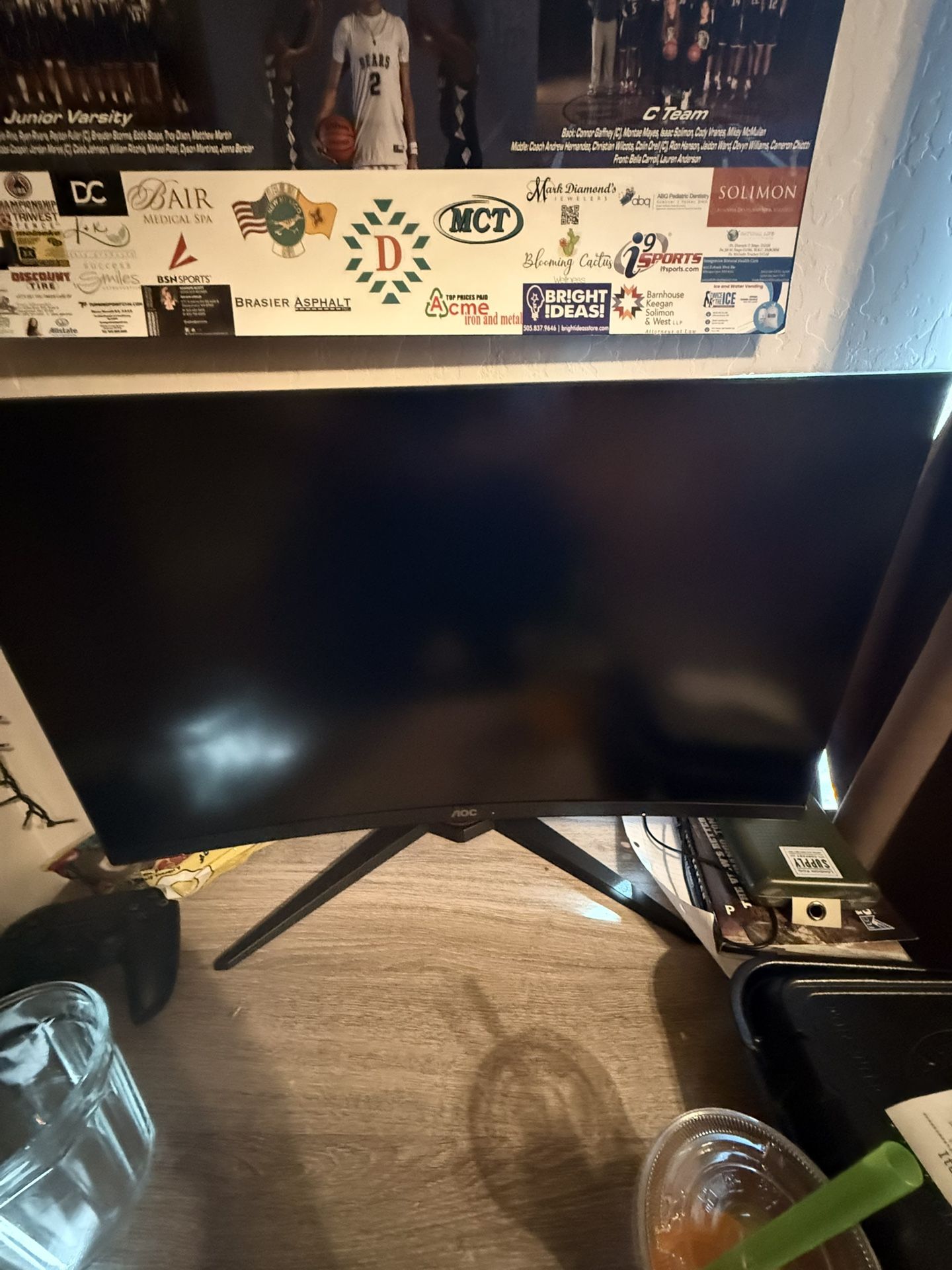 AOC - C27G4X 27" VA Curved Gaming Monitor, FHD (1920x1080), 180Hz, 0.5ms, Freesync, HDR10 - Black