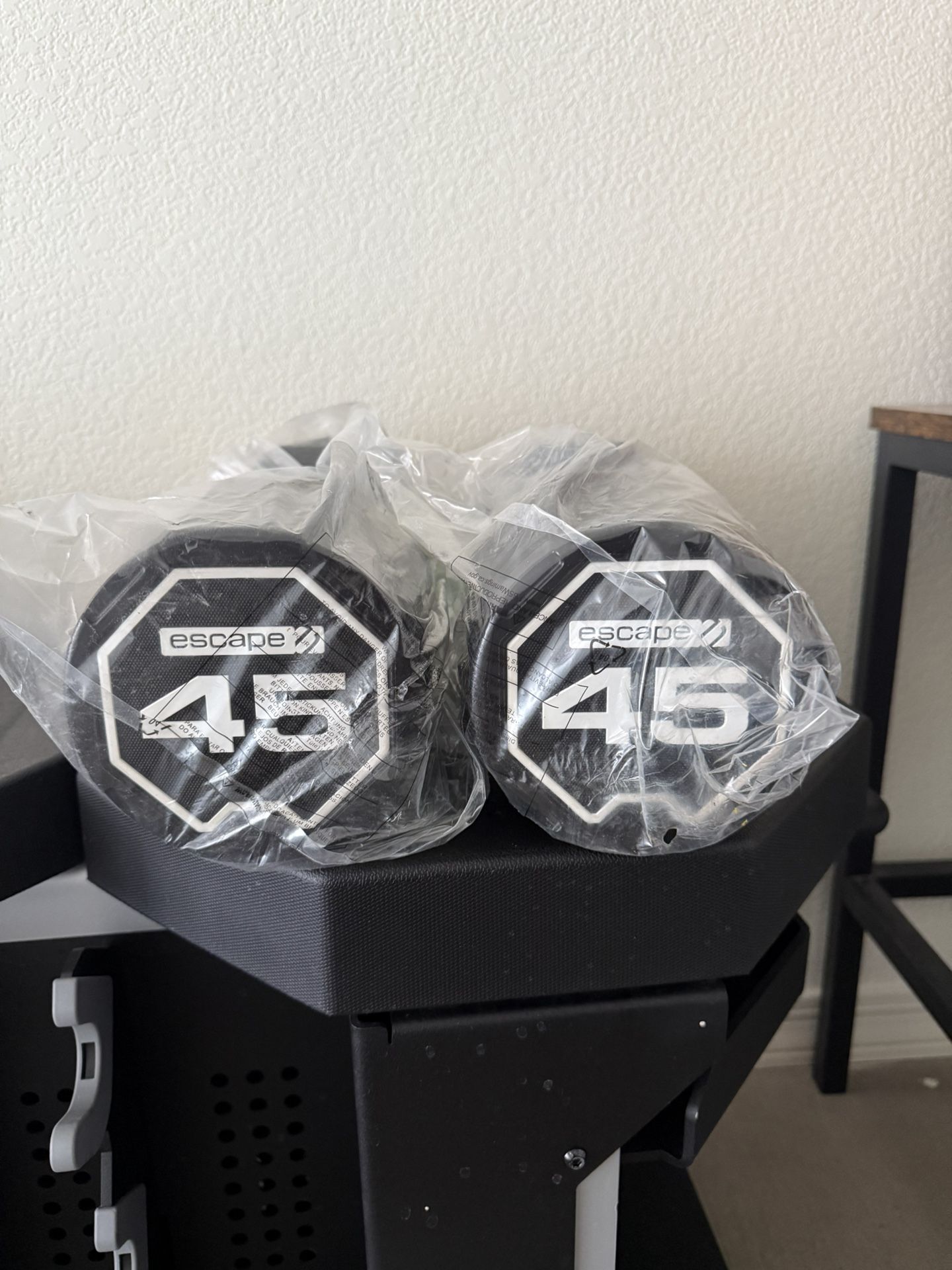 45 Pound Dumbbell Set